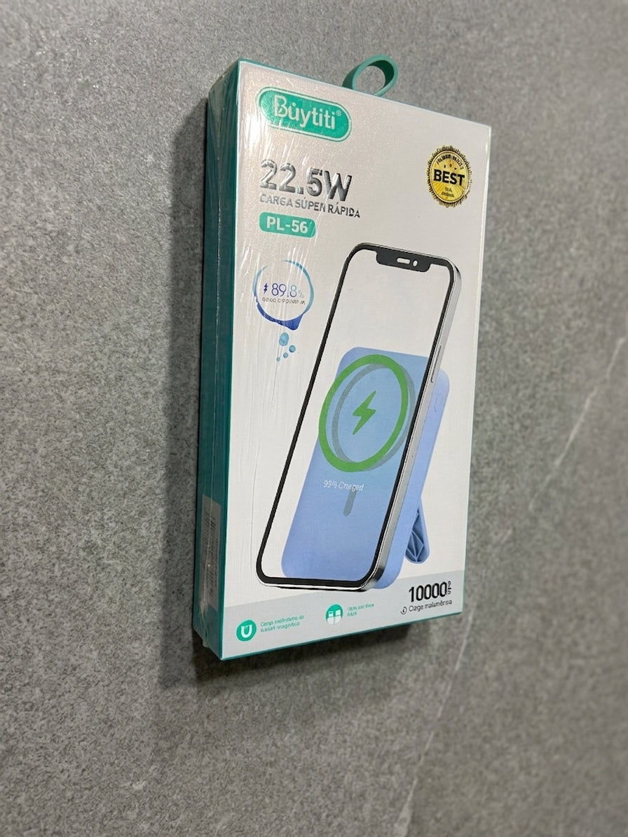 Power Bank Magnético Buytiti PL-56 | 10,000 mAh | Carga Súper Rápida 22.5W