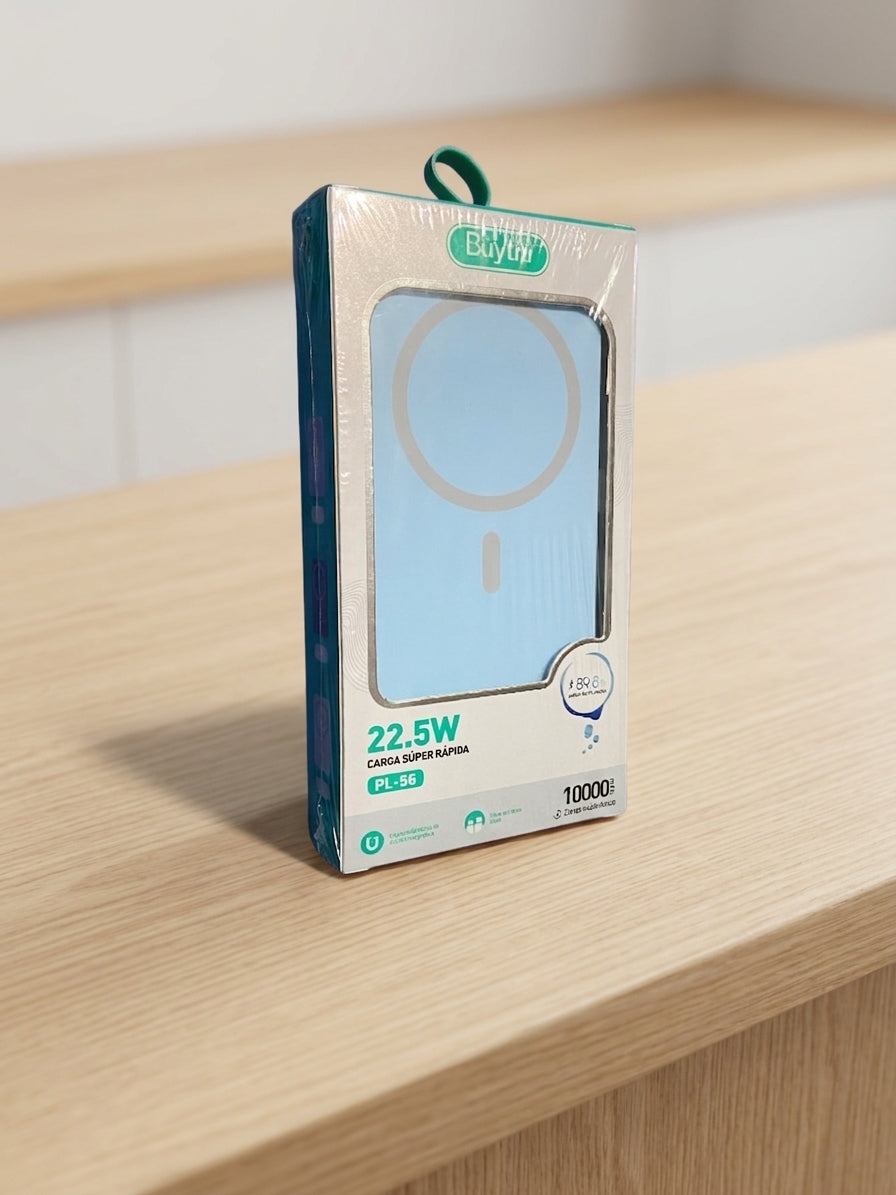Power Bank Magnético Buytiti PL-56 | 10,000 mAh | Carga Súper Rápida 22.5W
